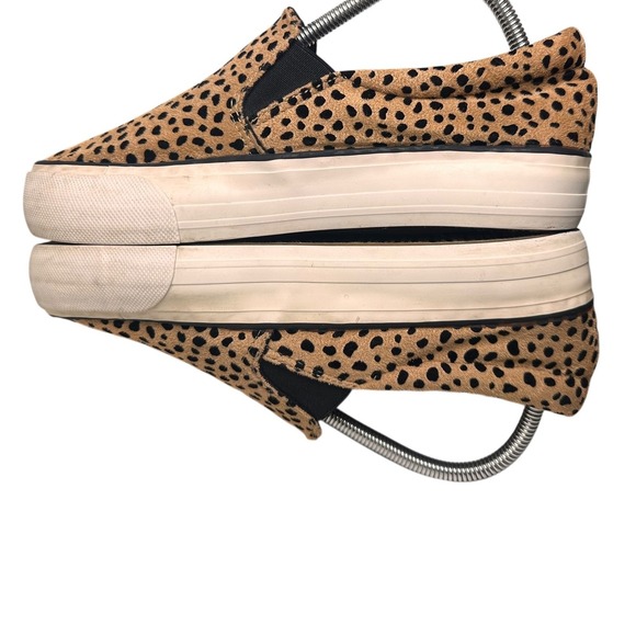 Restricted Leopard Slip On Platform Sneakers Women's 8 Casual - Picture 10 of 14